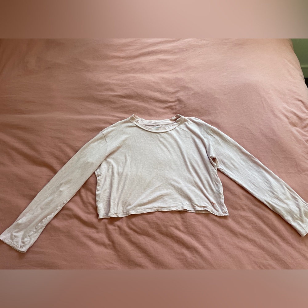 PINK Longsleeve Boxy Tee